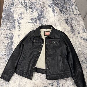 Levi’s Faux Leather Jacket!